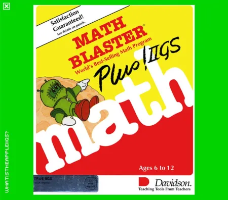 Portada de Math Blaster Plus!