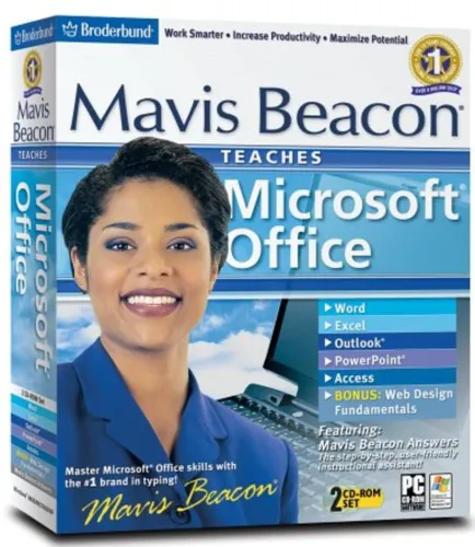 Portada de Mavis Beacon Teaches Microsoft Office