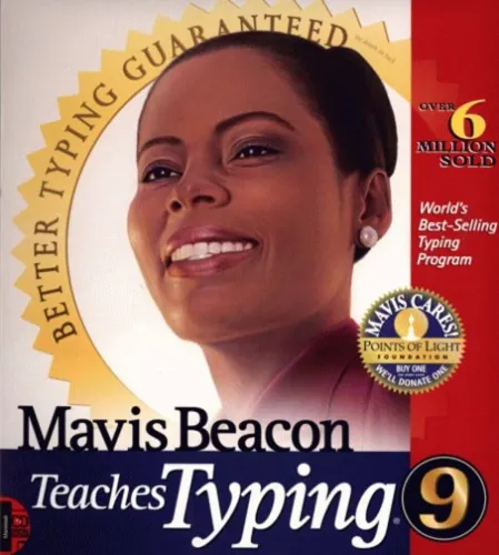 Portada de Mavis Beacon Teaches Typing 9