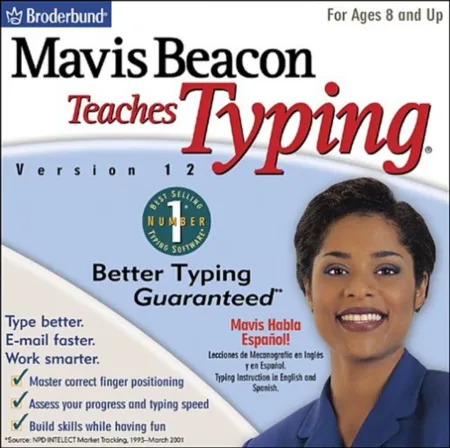 Portada de Mavis Beacon Teaches Typing Version 12