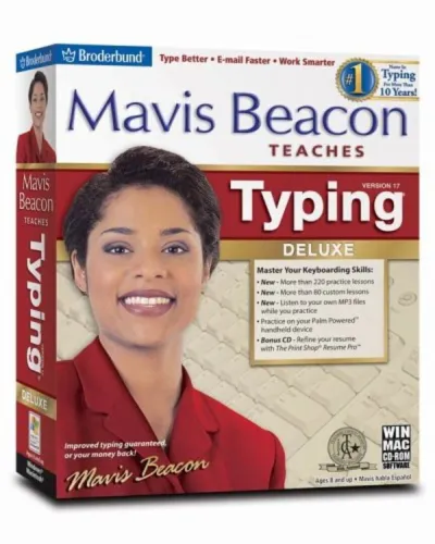 Portada de Mavis Beacon Teaches Typing Version 17