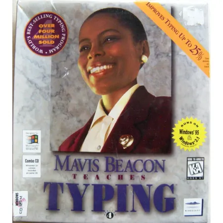 Portada de Mavis Beacon Teaches Typing Version 4