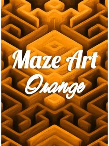 Portada de Maze Art: Orange