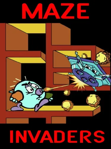 Portada de Maze Invaders