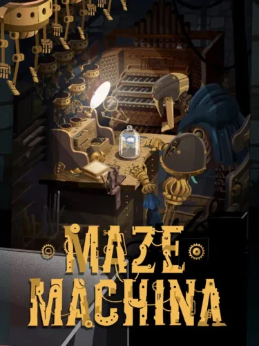 Portada oficial del videojuego Maze Machina