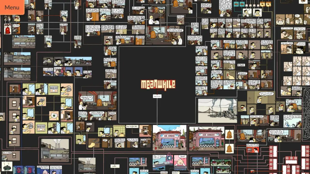 Portada de Meanwhile