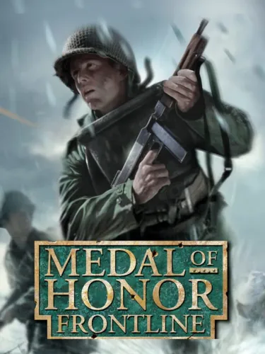 Portada oficial del videojuego Medal of Honor: Frontline