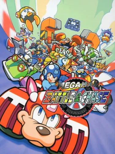 Portada de Mega Man Battle & Chase