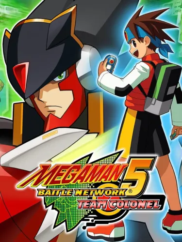 Portada de Mega Man Battle Network 5: Team Colonel