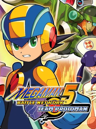Portada de Mega Man Battle Network 5: Team Protoman