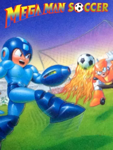 Portada de Mega Man Soccer