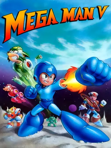 Portada de Mega Man V