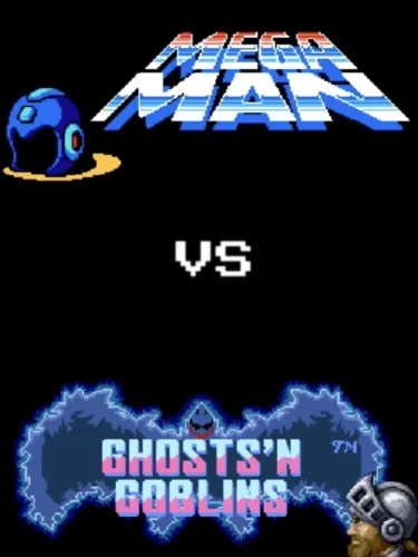 Portada de Mega Man Vs. Ghosts ‘n Goblins