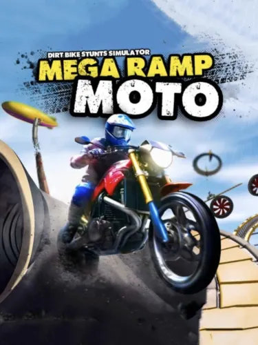 Portada de Mega Ramp Moto: Dirt Bike Stunts Simulator
