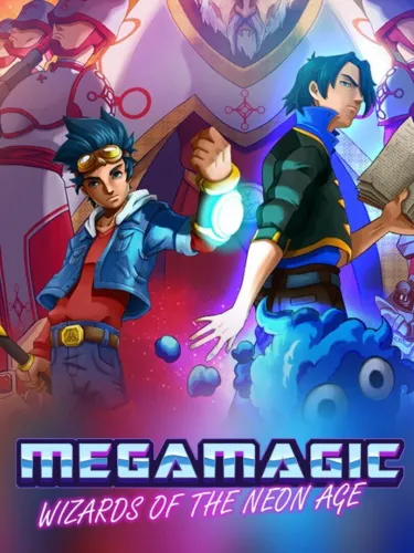 Portada de Megamagic: Wizards of the Neon Age