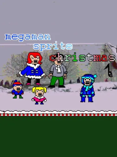 Portada de Megaman Sprite Christmas