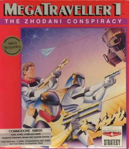Portada de MegaTraveller 1: The Zhodani Conspiracy