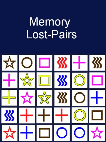 Portada de Memory Lost-Pairs