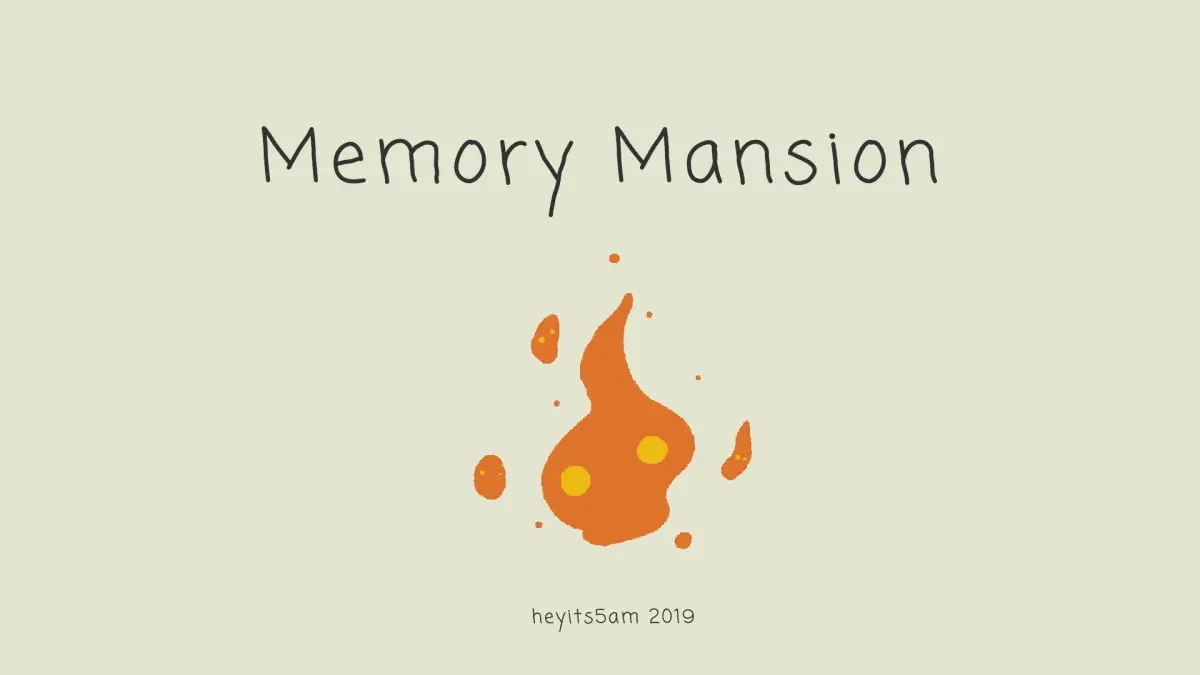 Portada de Memory Mansion