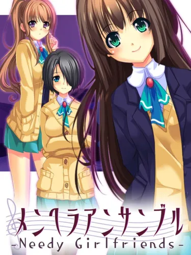 Portada oficial del videojuego Menhera Girls Ensemble: Needy Girlfriends