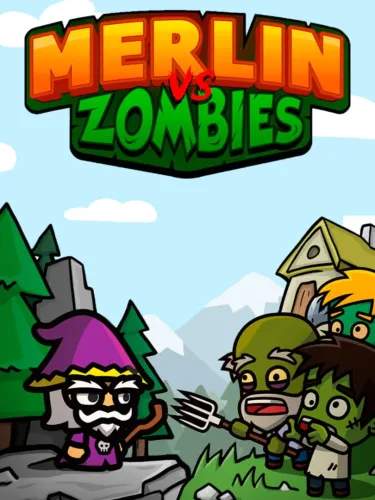 Portada de Merlin vs Zombies