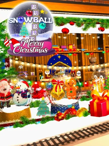Portada de Merry Christmas: Snowball Bubble