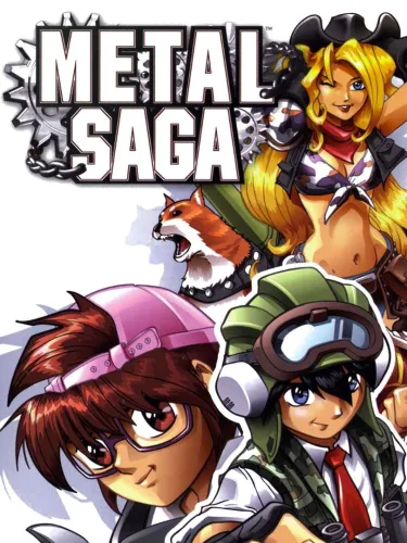 Portada oficial del videojuego Metal Saga