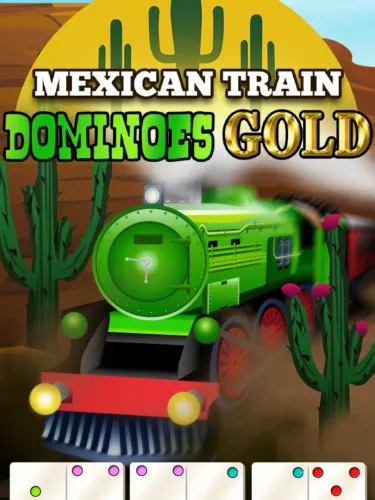 Portada de Mexican Train Dominoes Gold