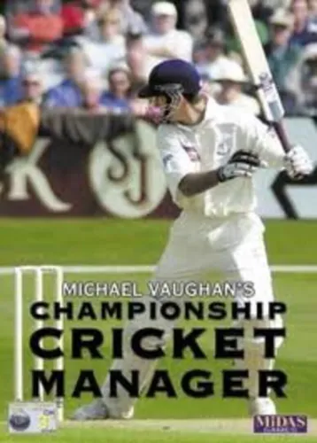 Portada de Michael Vaughan’s Championship Cricket Manager