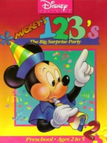 Portada de Mickey’s 123’s: The Big Surprise Party