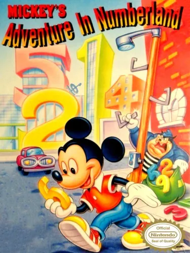 Portada de Mickey’s Adventure in Numberland