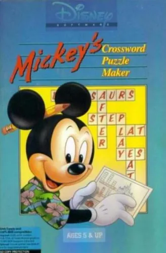 Portada de Mickey’s Crossword Puzzle Maker