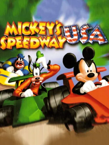 Portada de Mickey’s Speedway USA