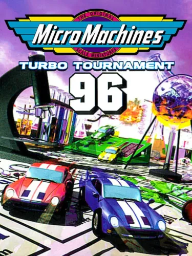 Portada de Micro Machines: Turbo Tournament 96