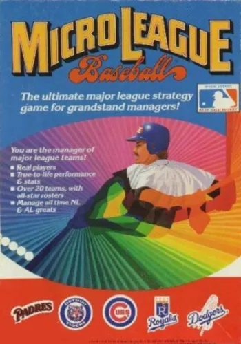 Portada de MicroLeague Baseball