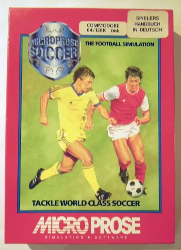 Portada de Microprose Pro Soccer