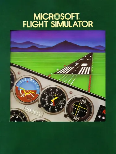 Portada de Microsoft Flight Simulator 1.0