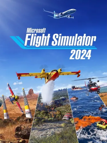 Portada de Microsoft Flight Simulator 2024