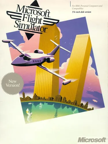 Portada de Microsoft Flight Simulator 3.0