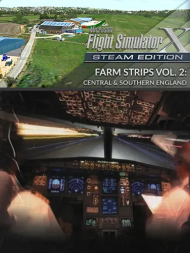Portada de Microsoft Flight Simulator X: Steam Edition – Farm Strips Vol 2: Central and Southern England