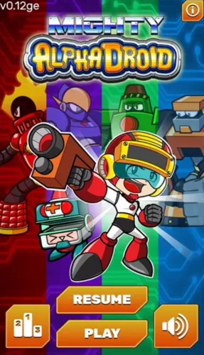 Portada de Mighty Alpha Droid