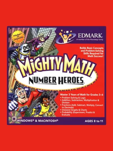 Portada de Mighty Math Number Heroes