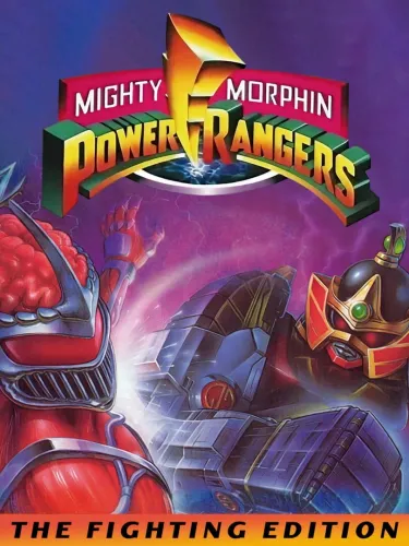 Portada de Mighty Morphin Power Rangers: The Fighting Edition