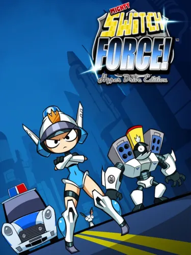 Portada de Mighty Switch Force! Hyper Drive Edition