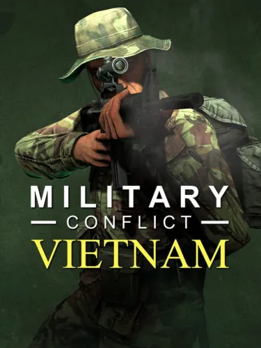 Portada oficial del videojuego Military Conflict: Vietnam