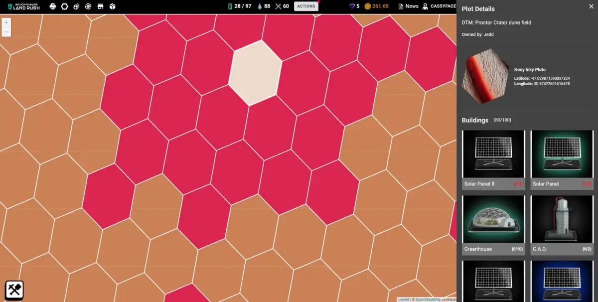 Million on Mars: Land Rush