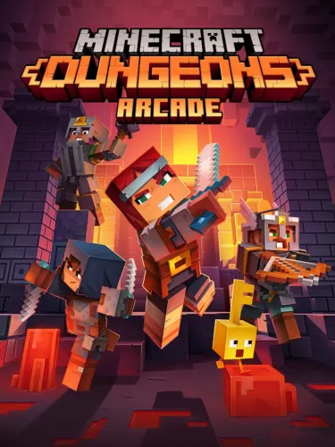 Portada de Minecraft Dungeons Arcade