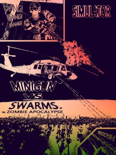 Portada de Minigun vs. Swarms of the Zombie Apocalypse Simulator