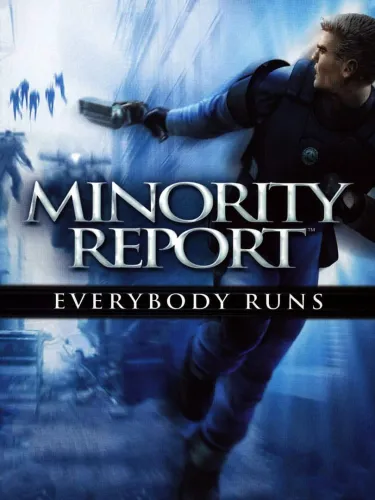 Portada oficial del videojuego Minority Report: Everybody Runs