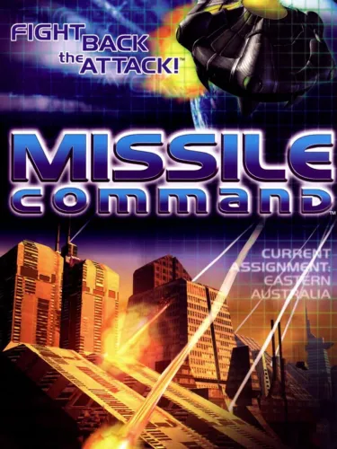 Portada de Missile Command